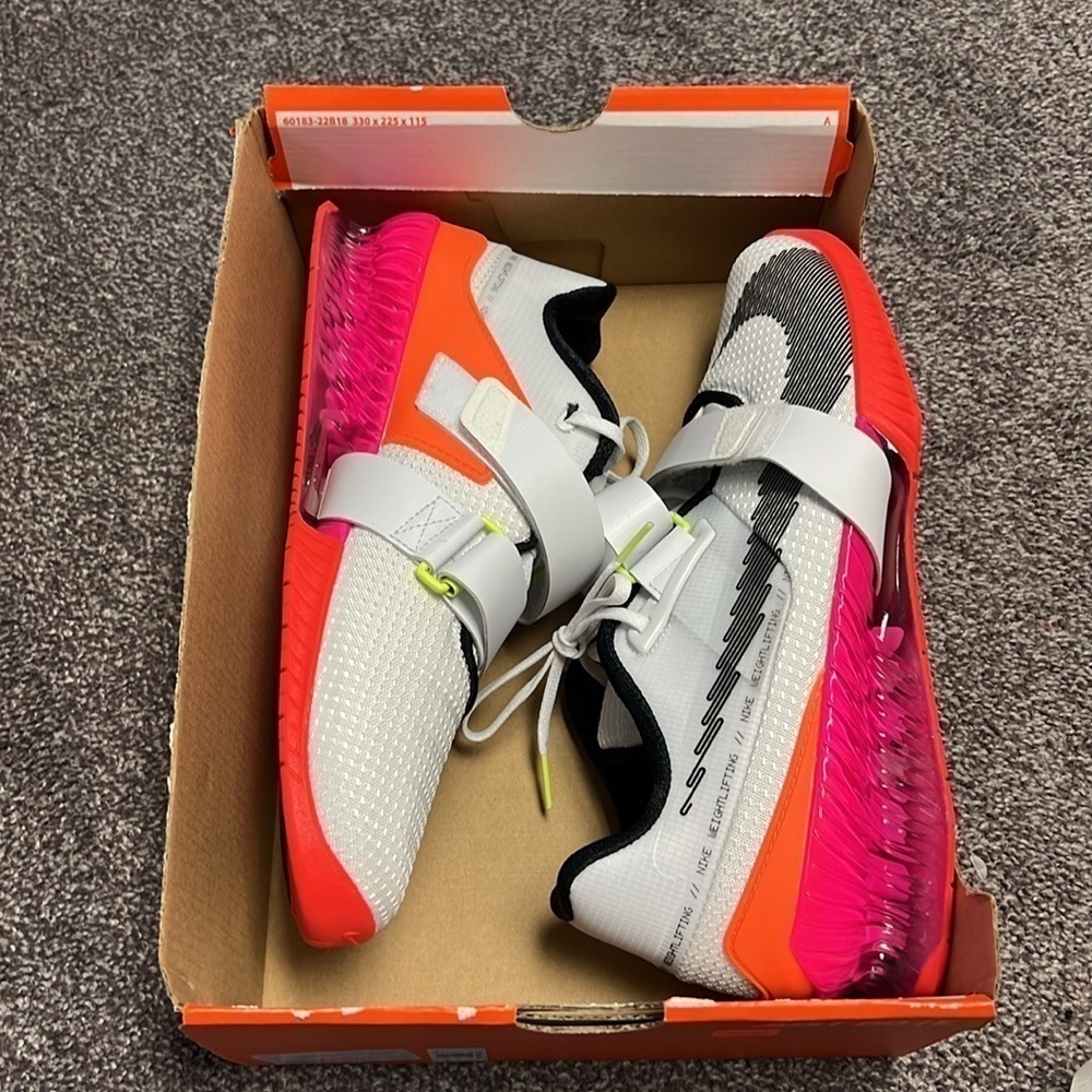 Nike Romaleos 4 SE Rawdacious Weightlifting Shoes DJ4487-121 Men’s 11 No Lid - Picture 8 of 8